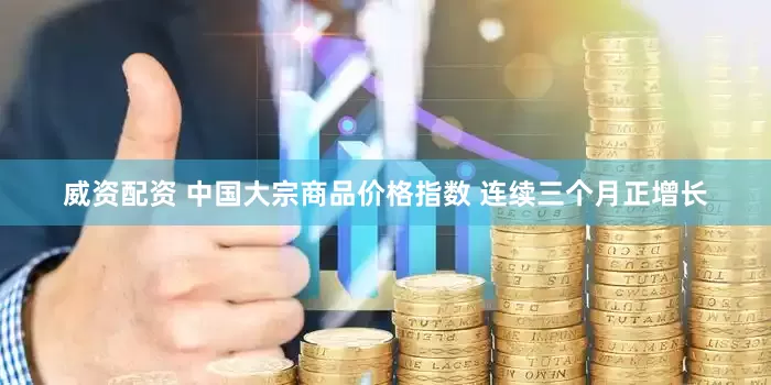威资配资 中国大宗商品价格指数 连续三个月正增长