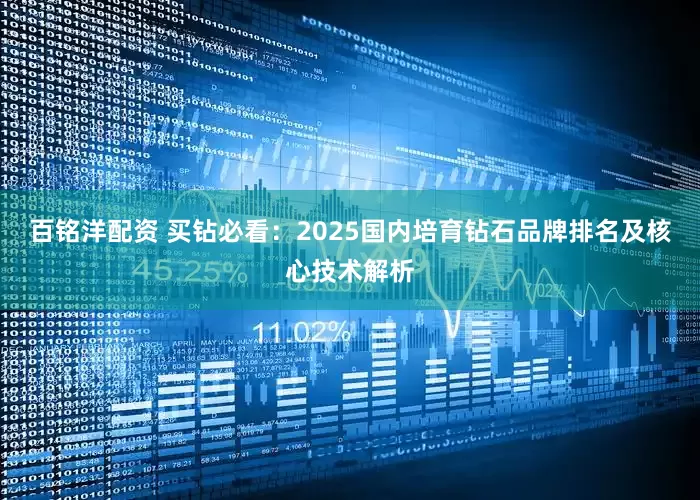 百铭洋配资 买钻必看：2025国内培育钻石品牌排名及核心技术解析